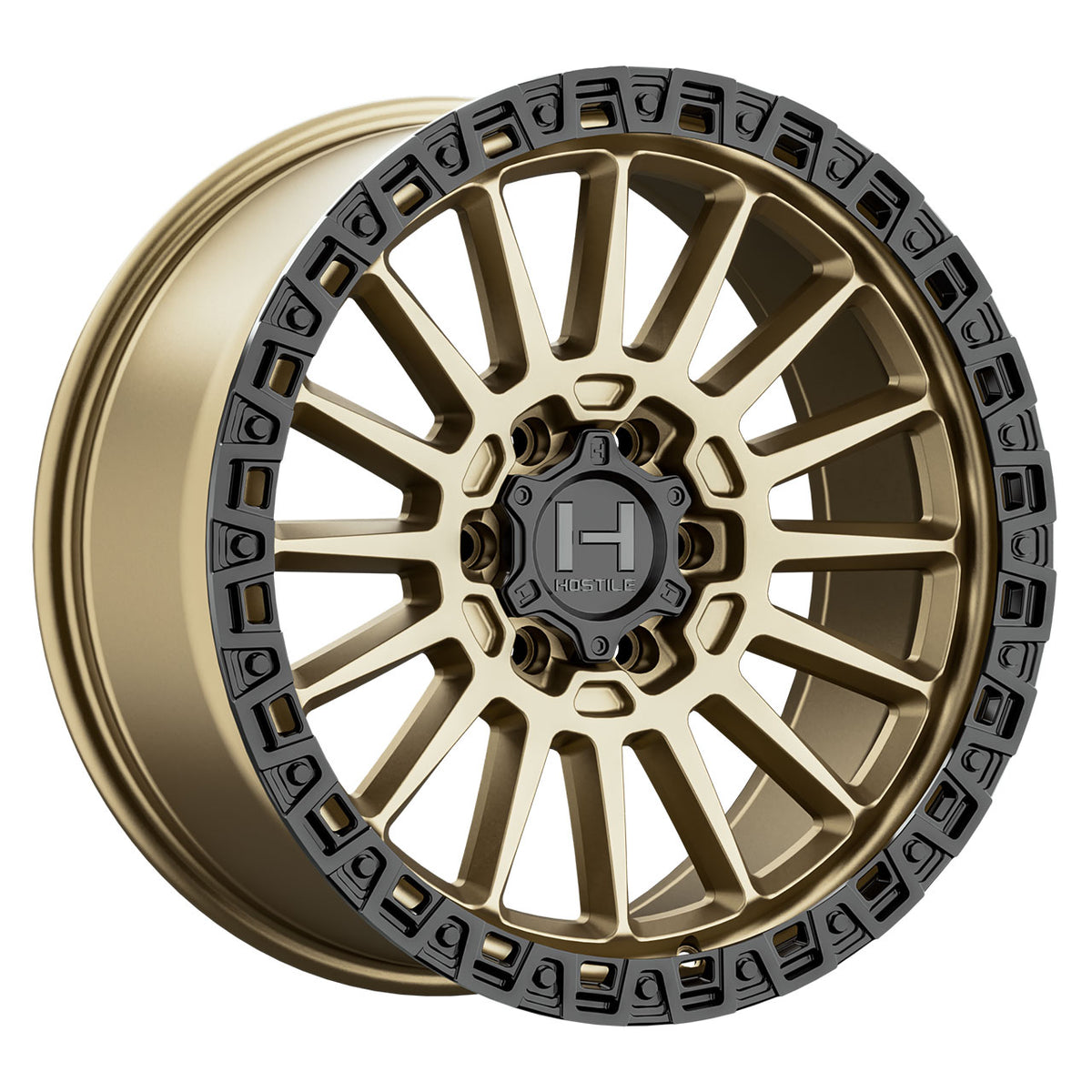 Hostile H137 BATTLE Bronze wheel