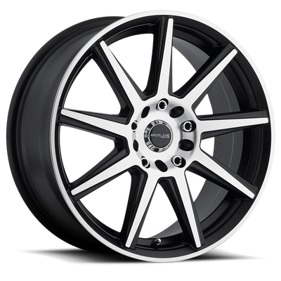 Raceline 144M STORM Black Machined Face wheel