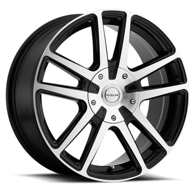 Raceline 145M ENCORE Black Machined Face wheel