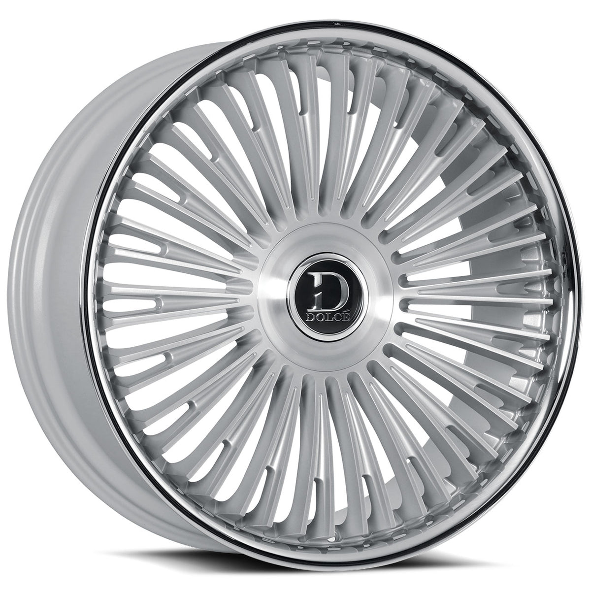 Dolce RAZZO Silver Brushed Face wheel