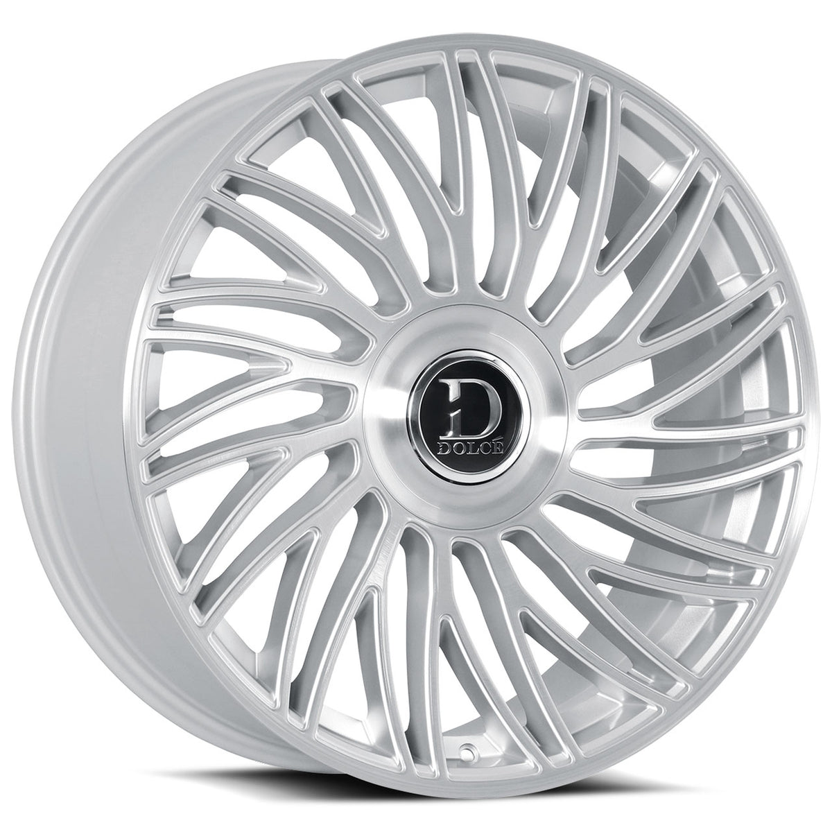 Dolce SESTO Silver Brushed Face wheel