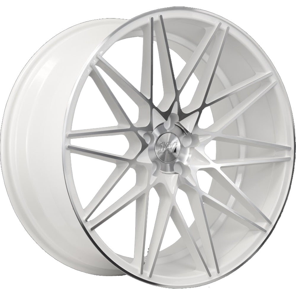 1AV ZX4 White Machined Wheel