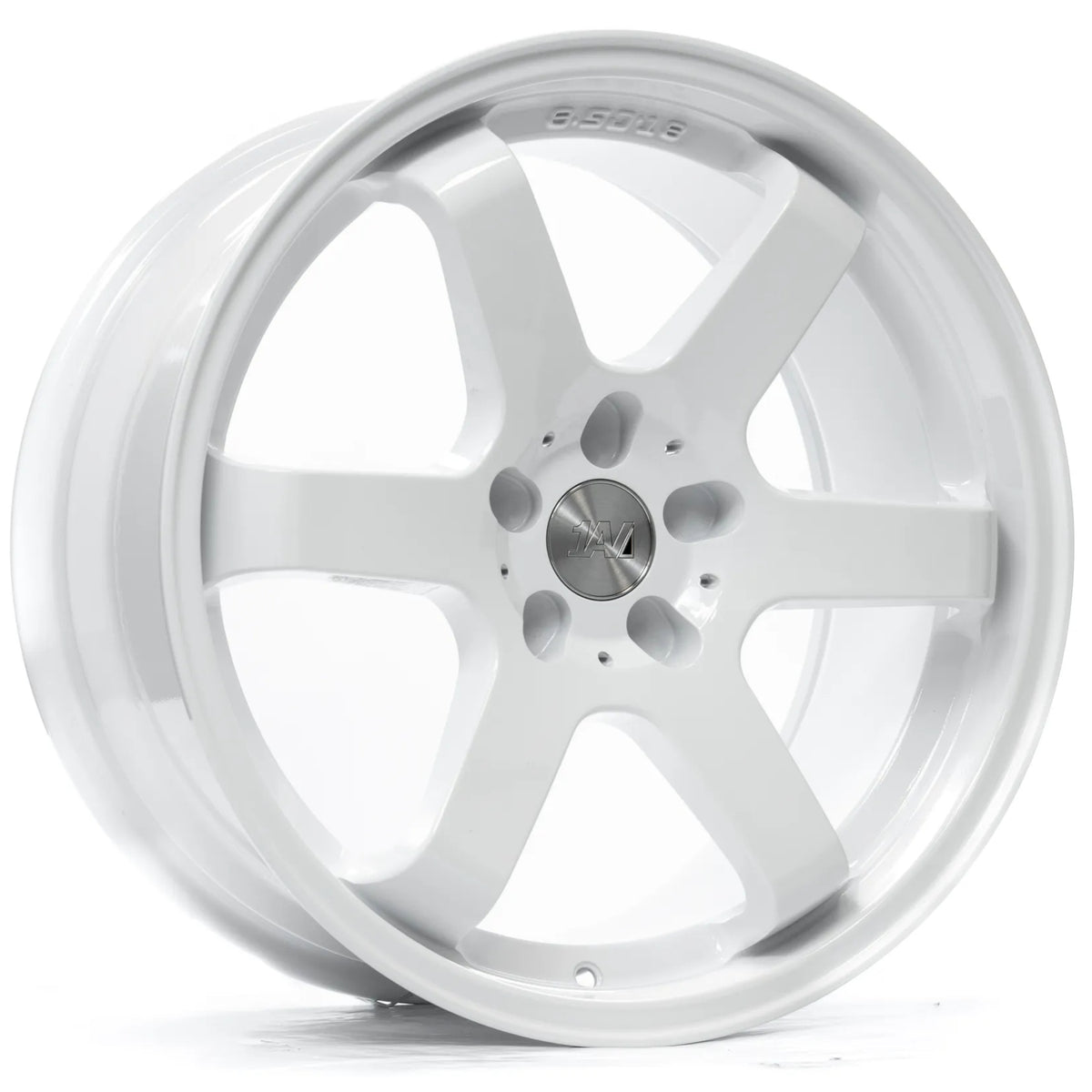 1AV ZX6 White Machined Wheel