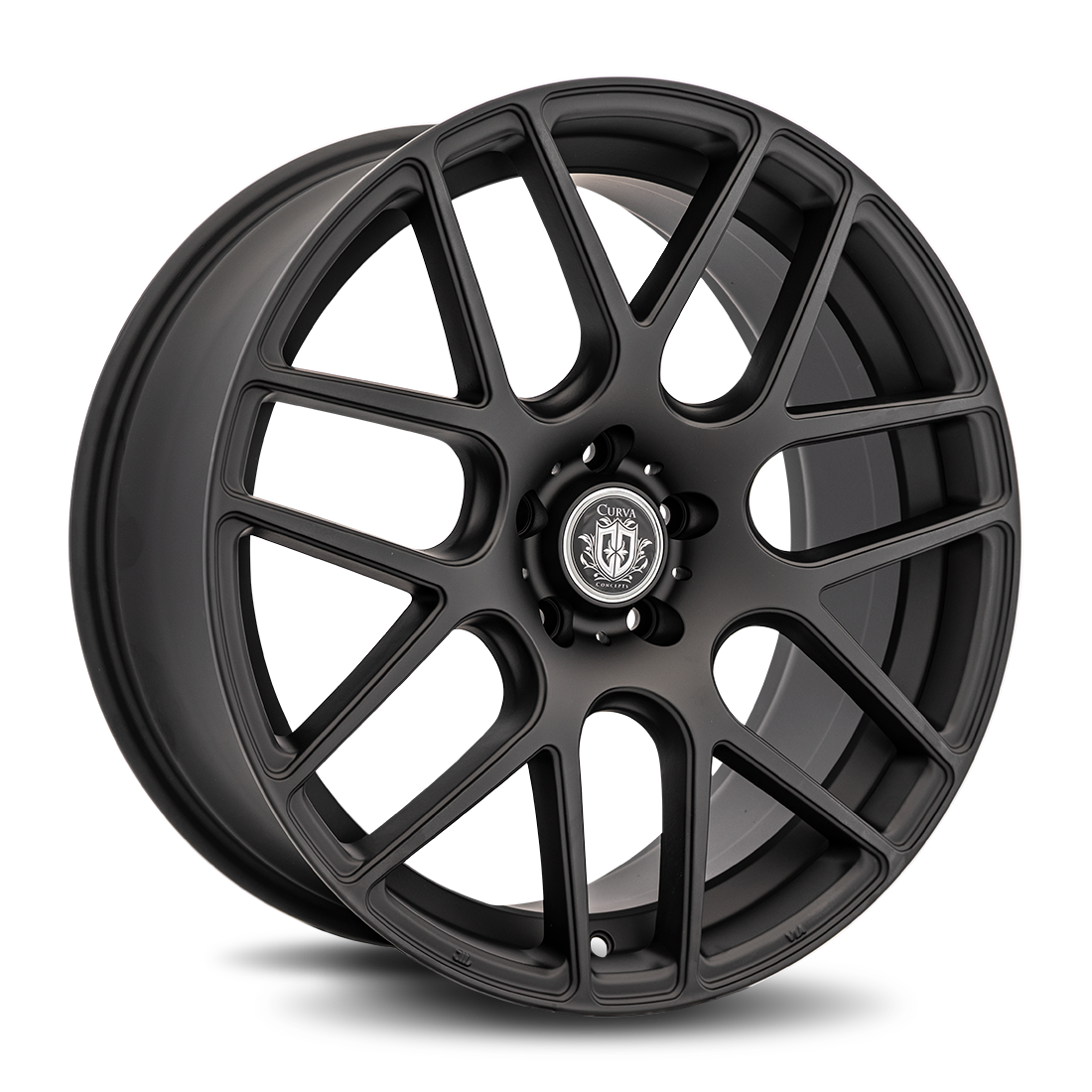 Curva C7 Matte Black wheel