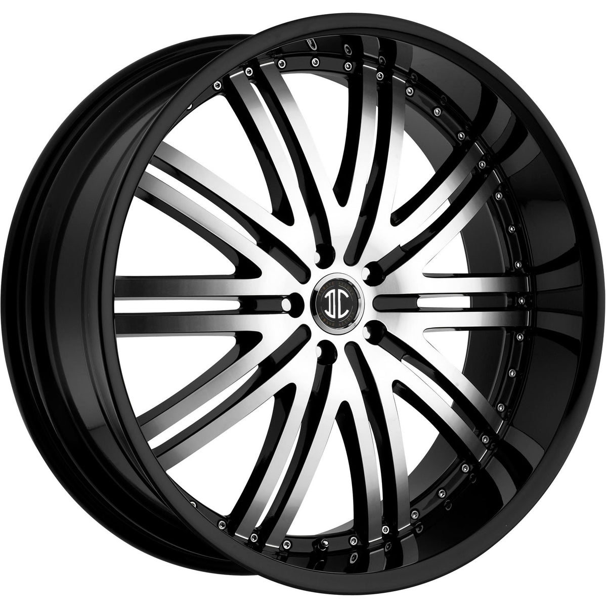 2Crave N11 Black Machined Wheel