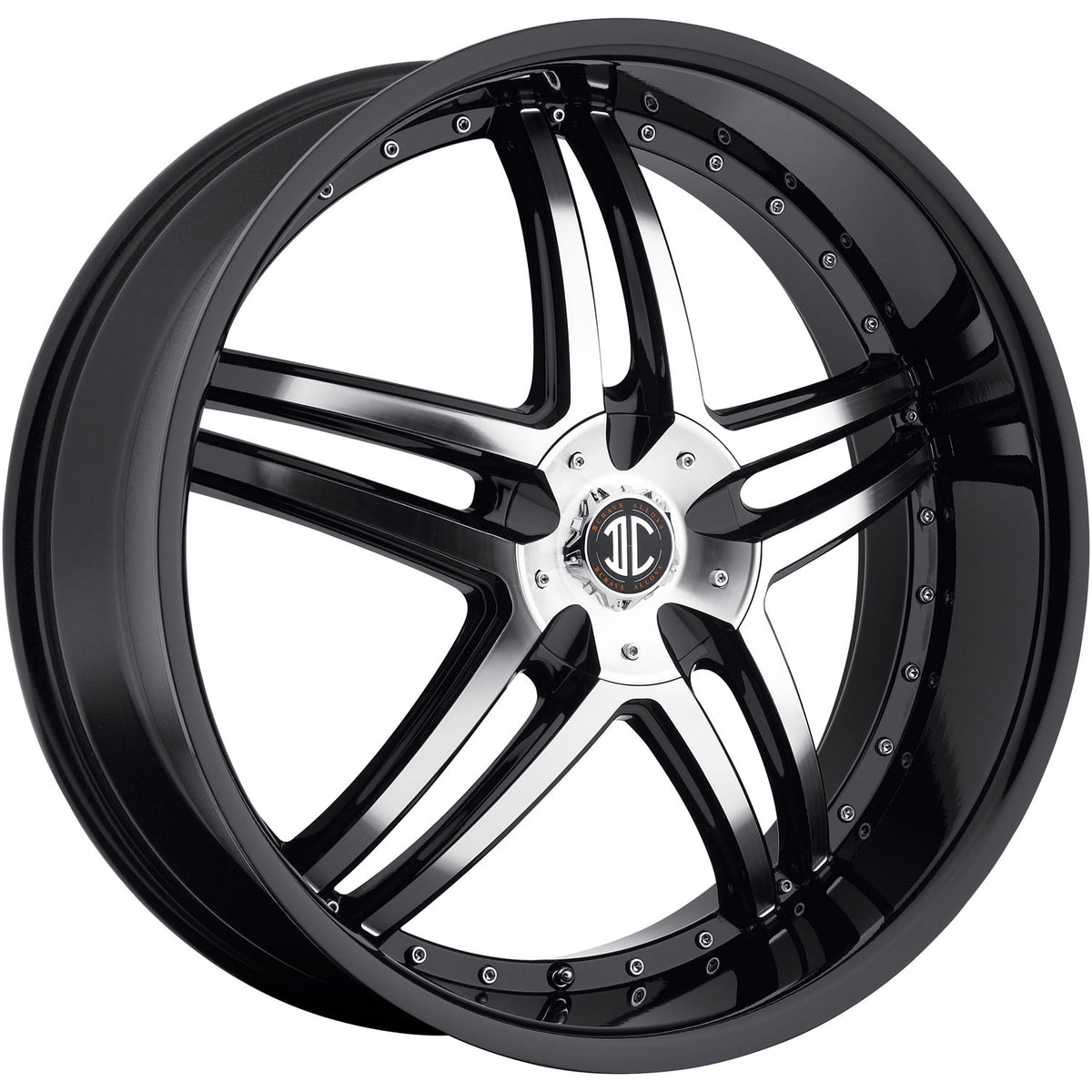 2Crave N17 Black Machined Wheel