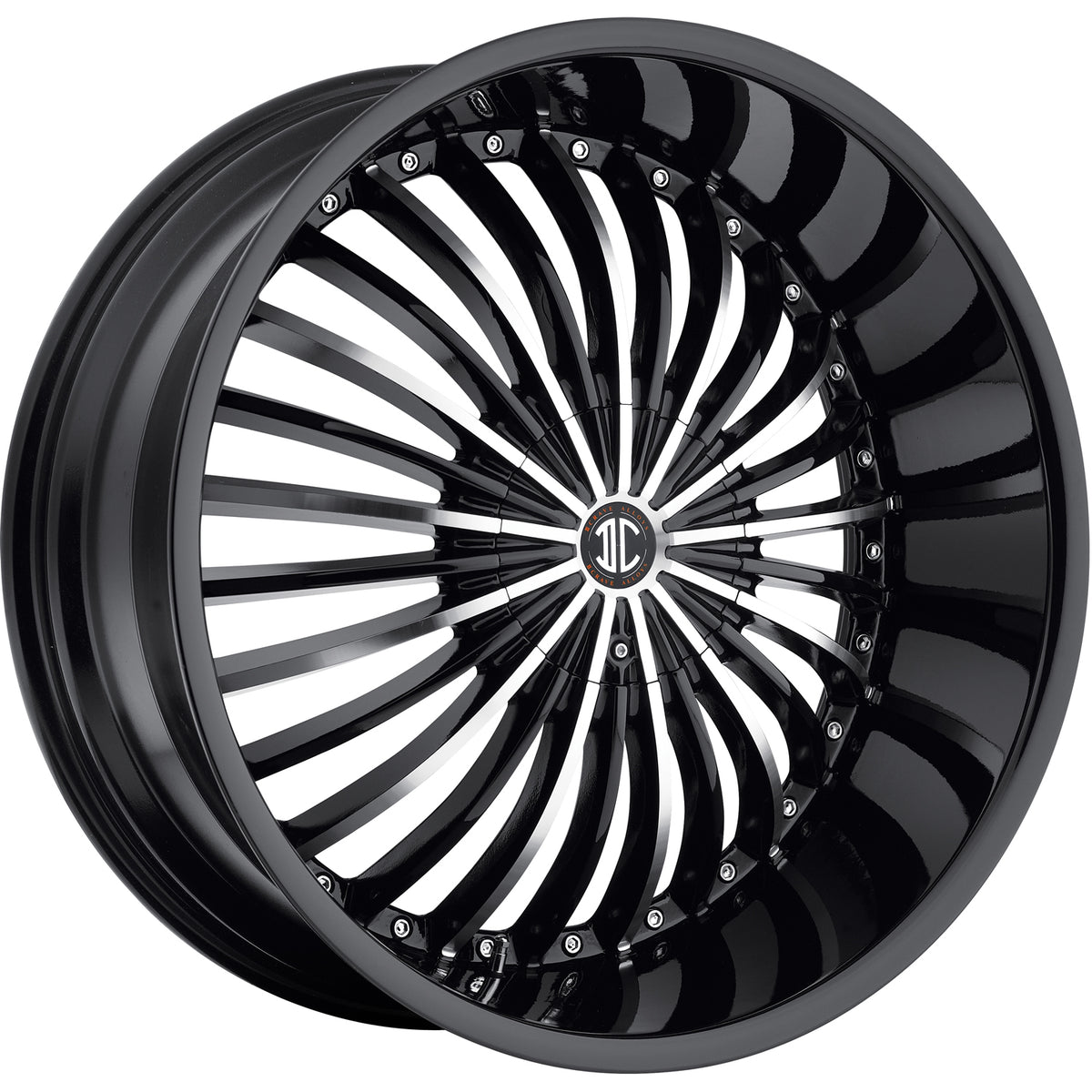 2Crave N19 Black Machined Wheel