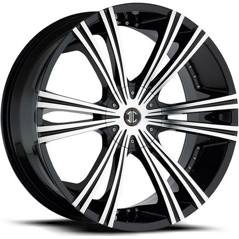 2Crave N28 Black Machined Wheel