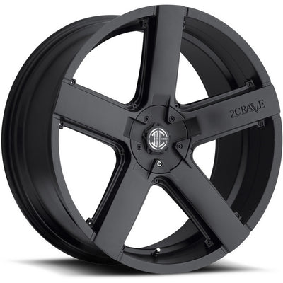 2Crave N35 Satin Black Wheel