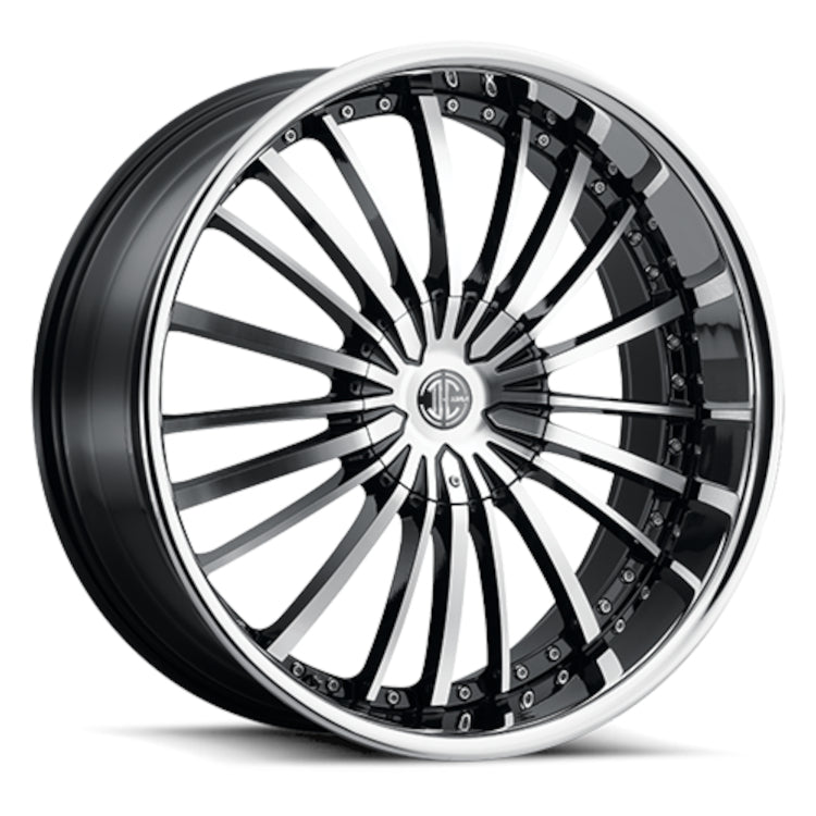 2Crave N48 Black Machined Wheel