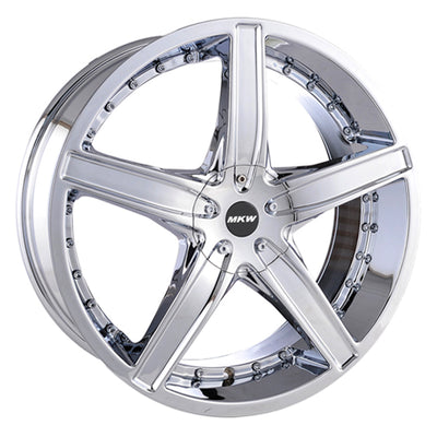 MKW M107 Chrome wheel