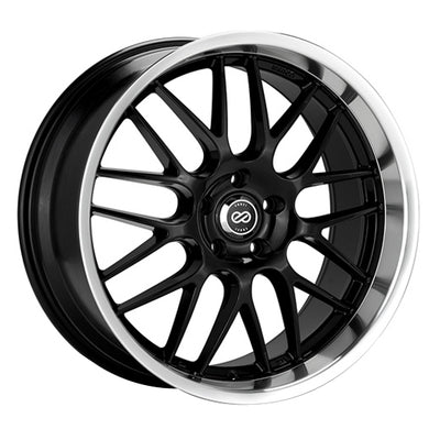 Enkei LUSSO Black/Machined wheel