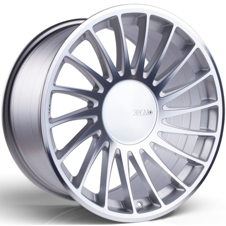 3SDM 0.04-SF Silver Machined Wheel