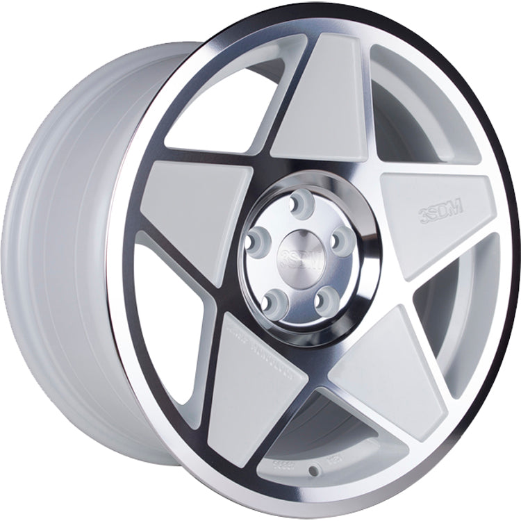 3SDM 0.05 White Machined Wheel