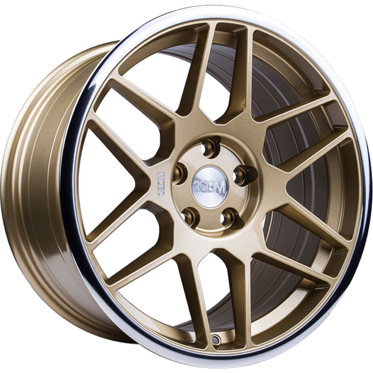3SDM 0.09 Gold Machined Wheel