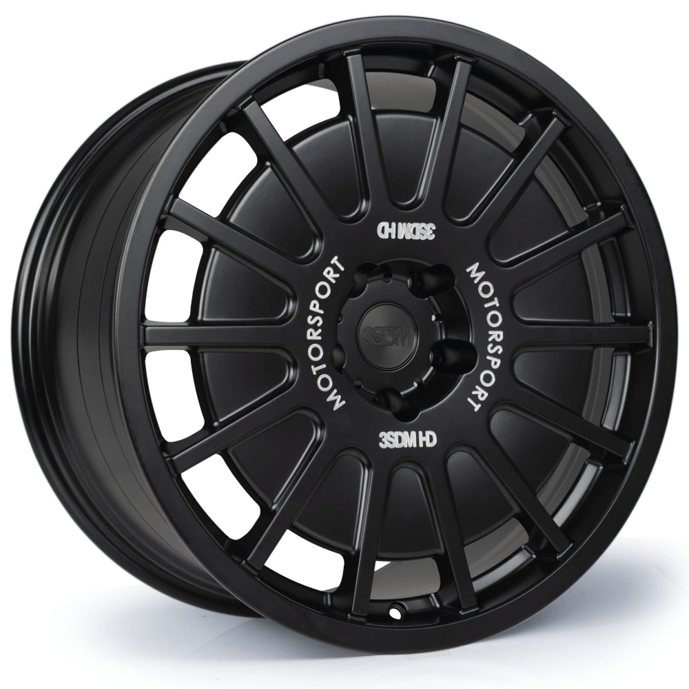 3SDM 0.66-HD Matte Black Wheel