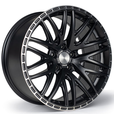 3SDM 0.75 Black Machined Wheel