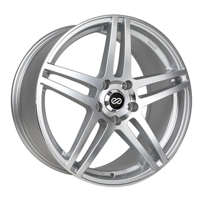 Enkei RSF5 Silver/Machined wheel