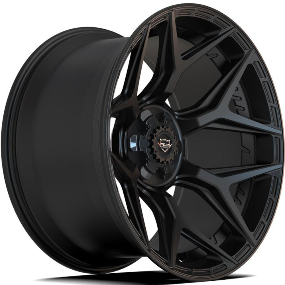 4Play 4P06 Matte Black Wheel