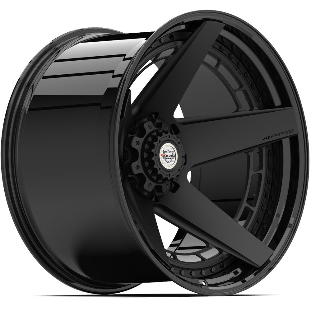4Play Forged 4PF5 Black Wheel