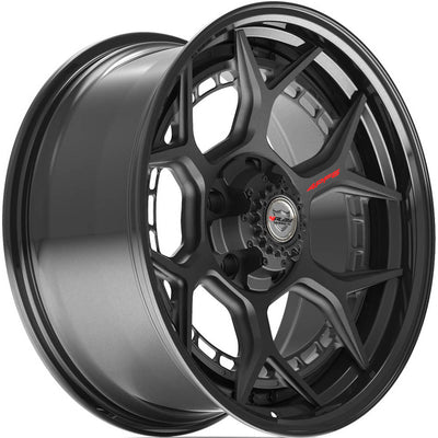 4Play Forged 4PF6 Black Wheel
