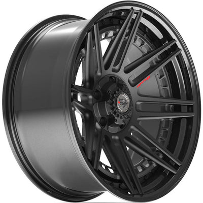 4Play Forged 4PF8 Black Wheel