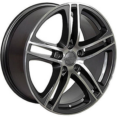 4Play OE Wheels AU07 Gunmetal Machined Wheel