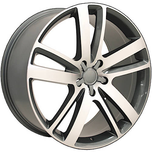 4Play OE Wheels AU20 Gunmetal Machined Wheel