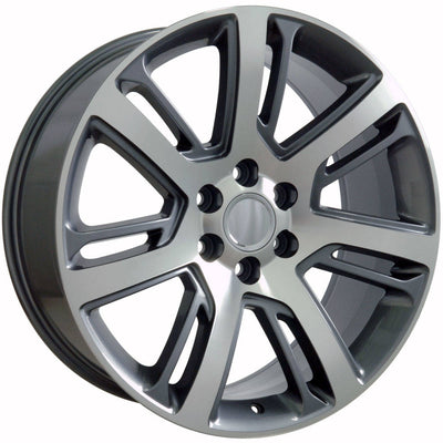 4Play OE Wheels CA88 Gunmetal Machined Wheel