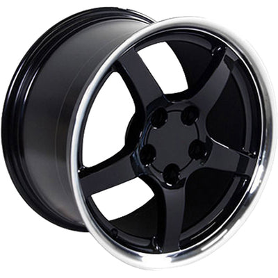 4Play OE Wheels CV05 Black Machined Wheel