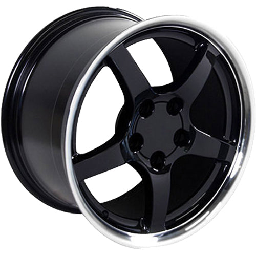 4Play OE Wheels CV05 Black Machined Wheel