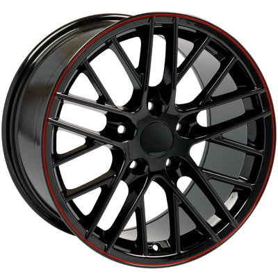 4Play OE Wheels CV08B Black Wheel