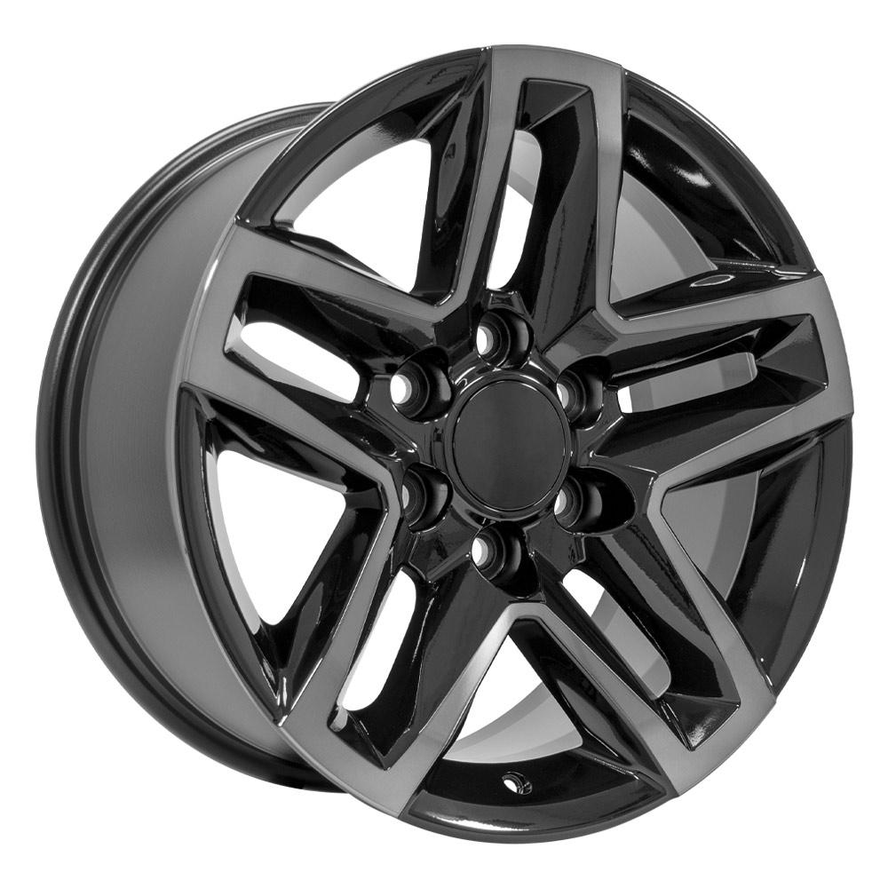 4Play OE Wheels CV34B Black Machined Wheel