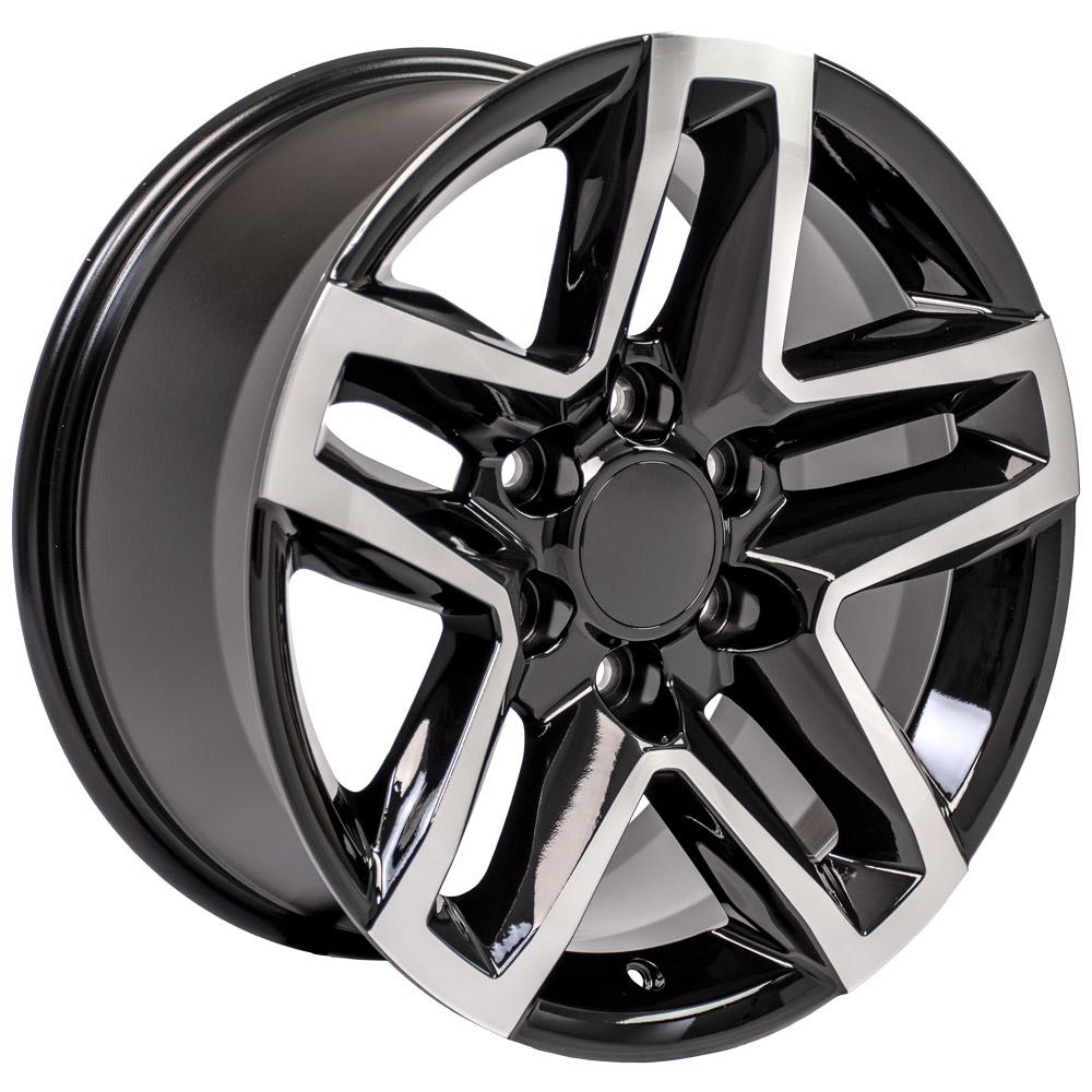 4Play OE Wheels CV34B Black Machined Wheel