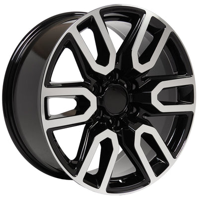 4Play OE Wheels CV36 Black Machined Wheel
