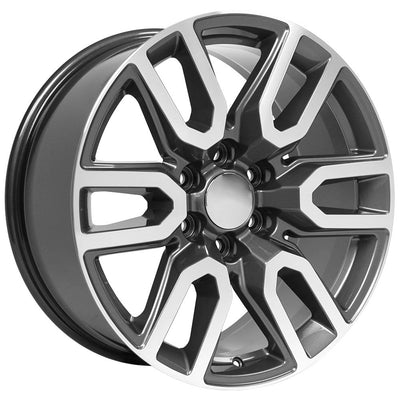 4Play OE Wheels CV36 Gunmetal Machined Wheel