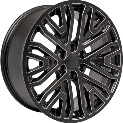 4Play OE Wheels CV37 Black Milled Wheel