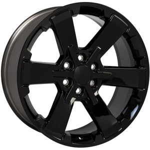4Play OE Wheels CV41B Gloss Black wheel