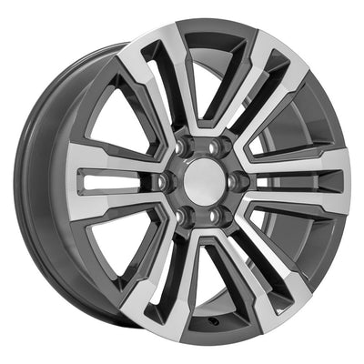 4Play OE Wheels CV44 Gunmetal Machined Wheel