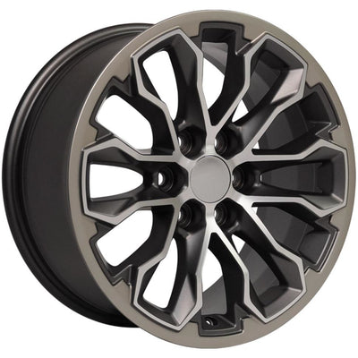 4Play OE Wheels CV54 Gunmetal Machined Wheel