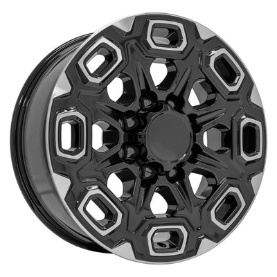 4Play OE Wheels CV64B Black Machined Wheel