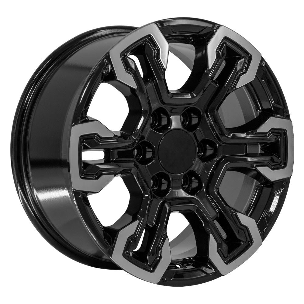4Play OE Wheels CV65 Black Machined Wheel
