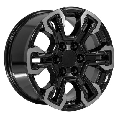 4Play OE Wheels CV65 Black Machined Wheel