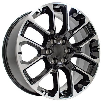 4Play OE Wheels CV67 Black Machined Wheel