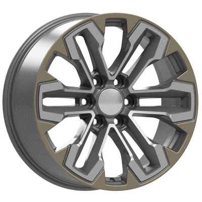 4Play OE Wheels CV69 Gunmetal Machined Wheel