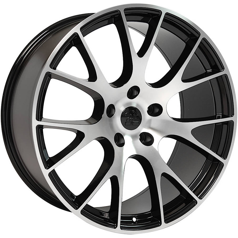 4Play OE Wheels DG15 Black Machined Wheel
