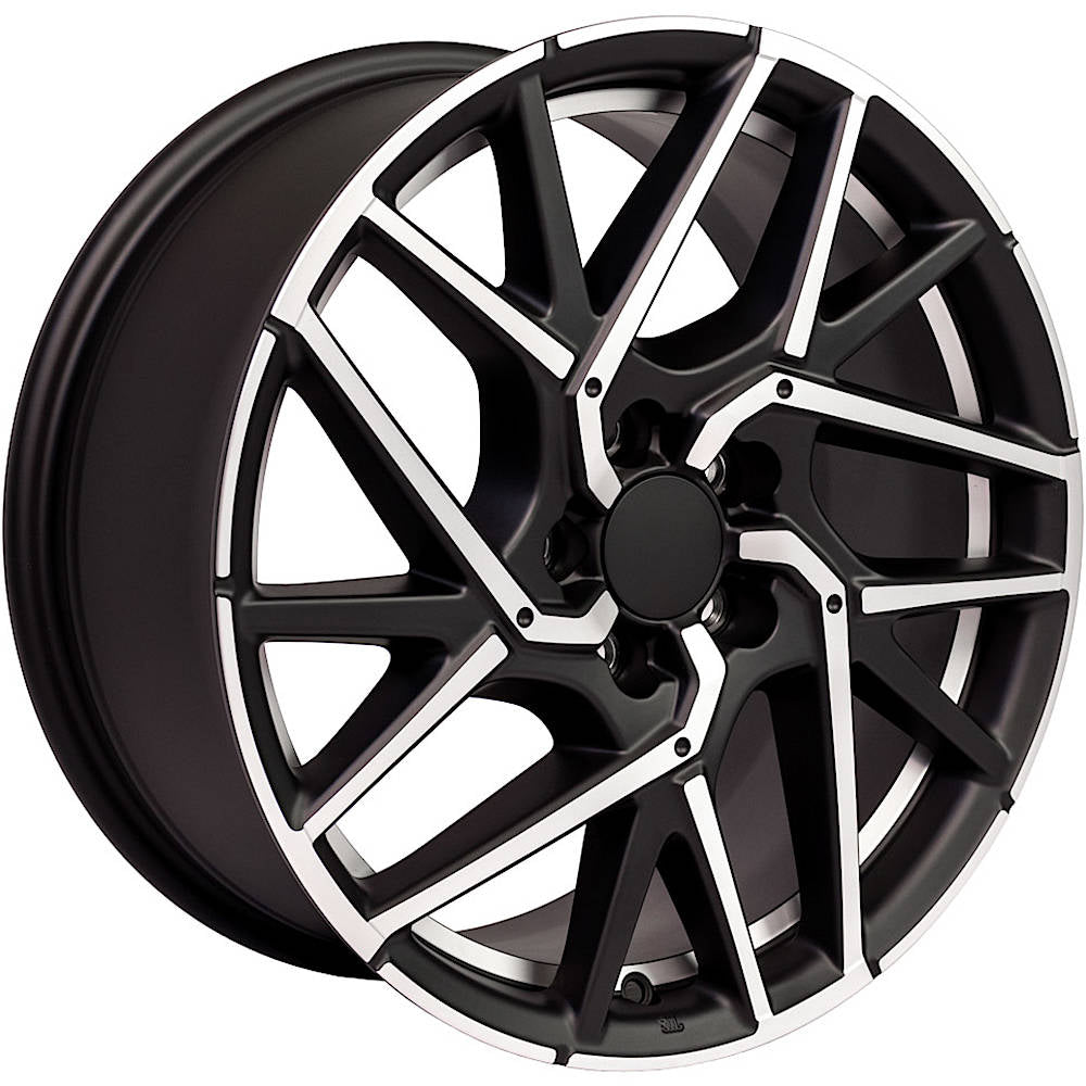 4Play OE Wheels HD06 Black Machined Wheel
