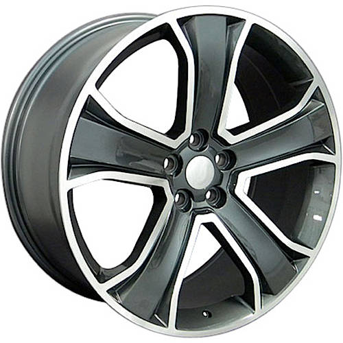 4Play OE Wheels LR08 Gunmetal Machined Wheel