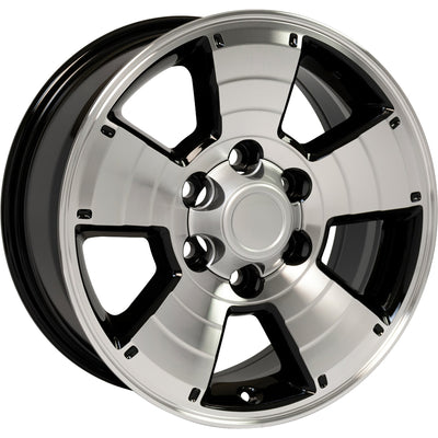 4Play OE Wheels TY09 Black Machined Wheel
