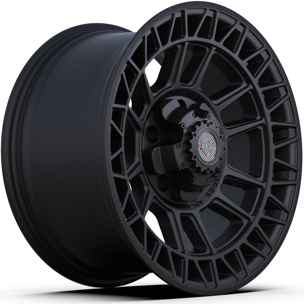 4Play Sport 4PS12 Satin Black Wheel